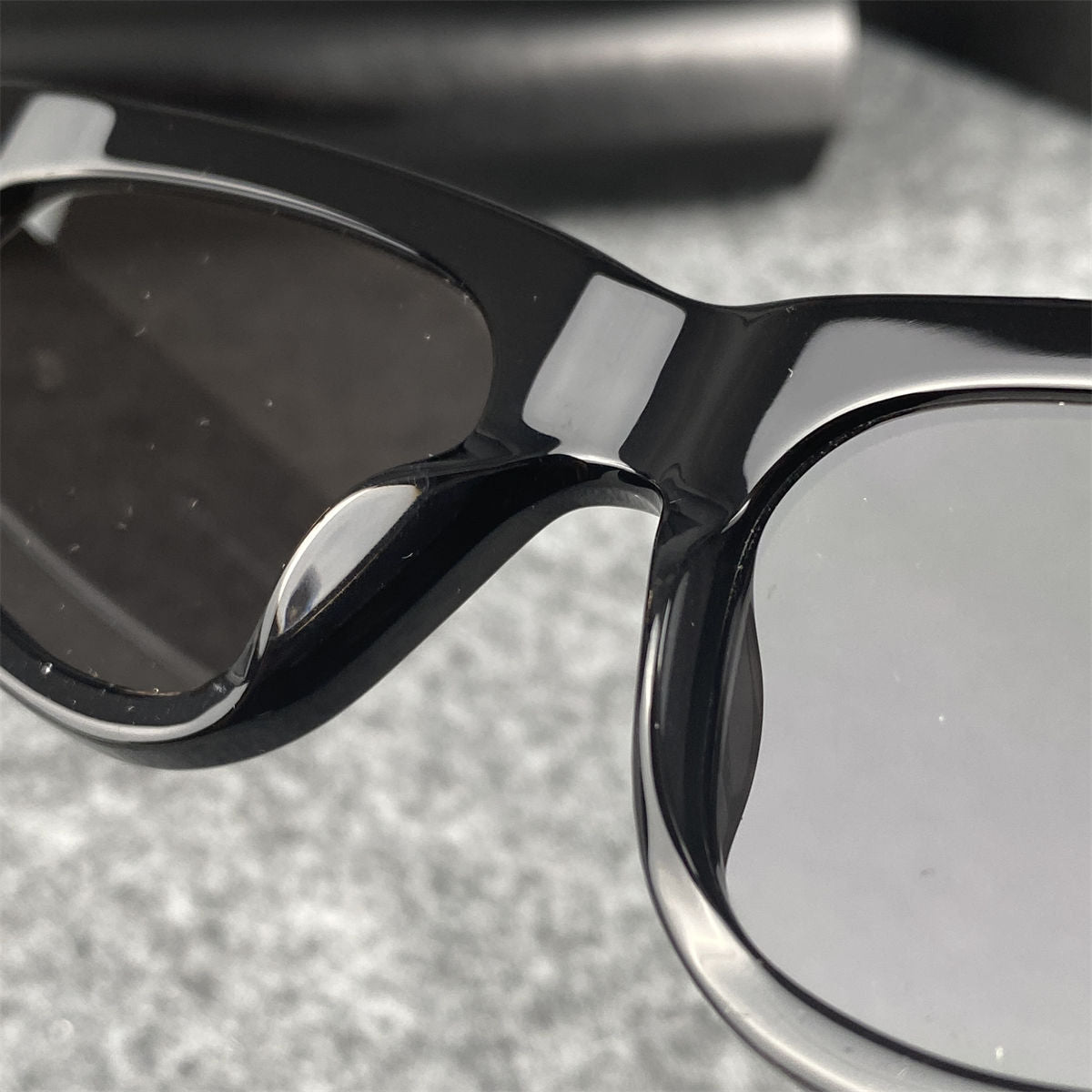 Balenciaga BB0095S 001 Sunglasses 'Black Gold' - product view 5