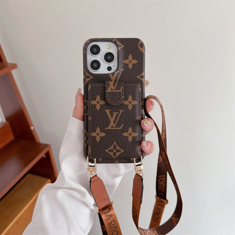Card Bag Crossbody Chain iPhone Case - product view 3