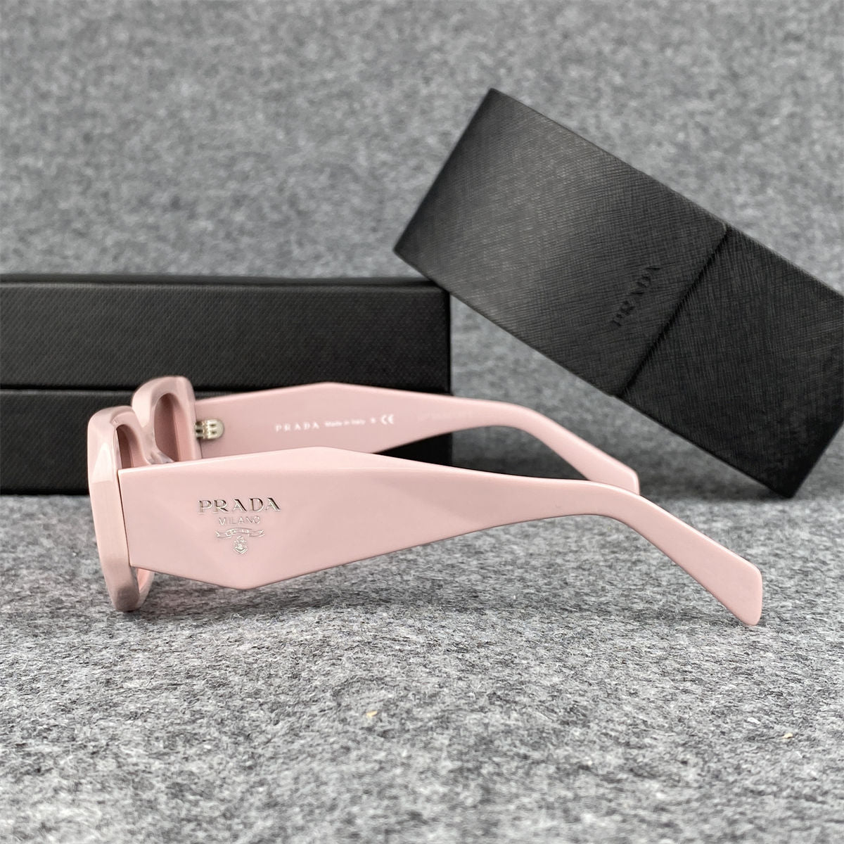 Prada Oversized Frame Sunglasses 'Pink' - product view 3
