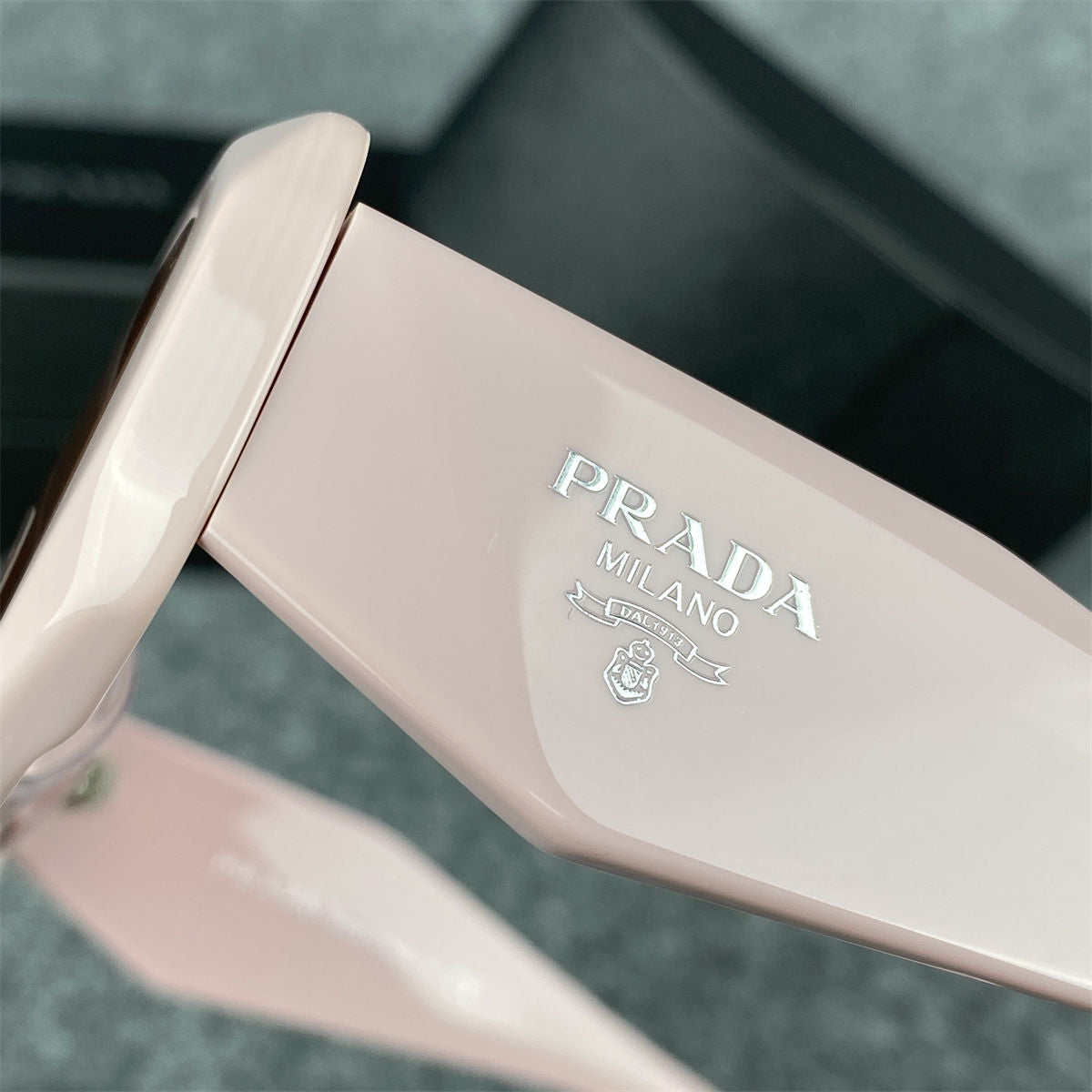 Prada Oversized Frame Sunglasses 'Pink' - product view 6