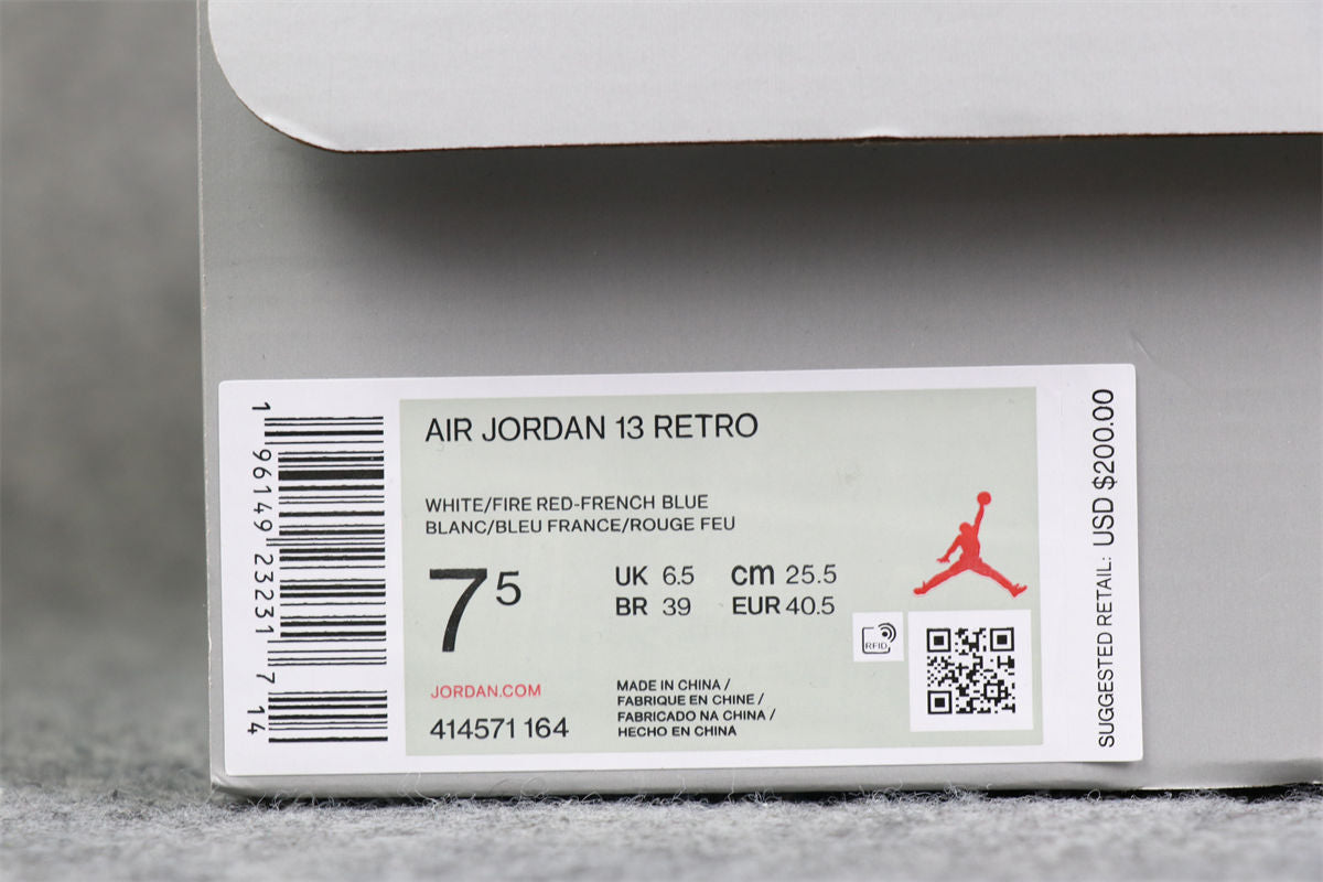 Air Jordan 13 Retro Sneakers 'French Blue' - product view 15