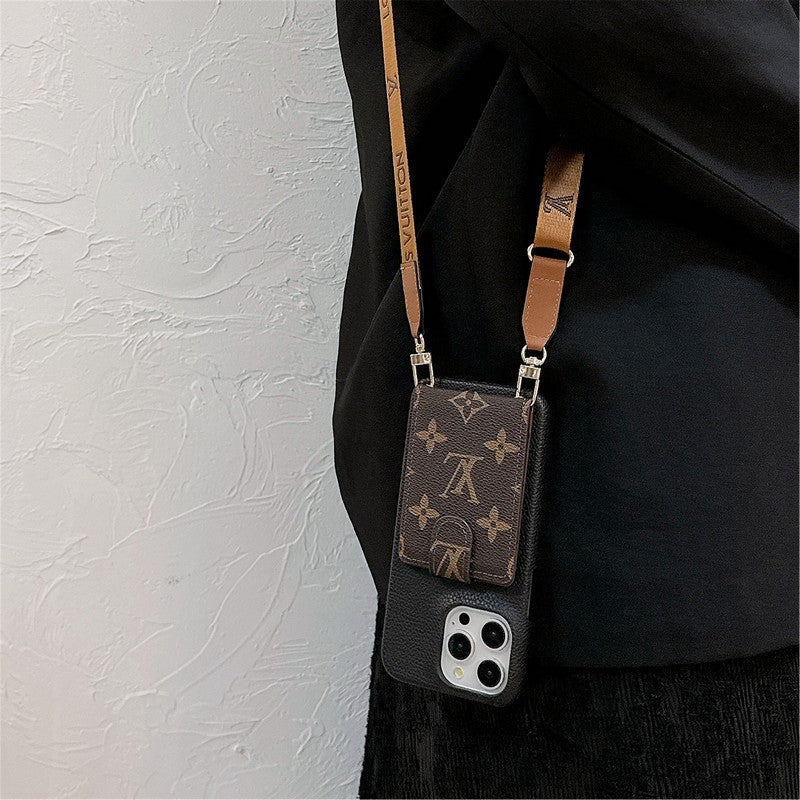 Card Bag Crossbody Chain iPhone Case - product view 4