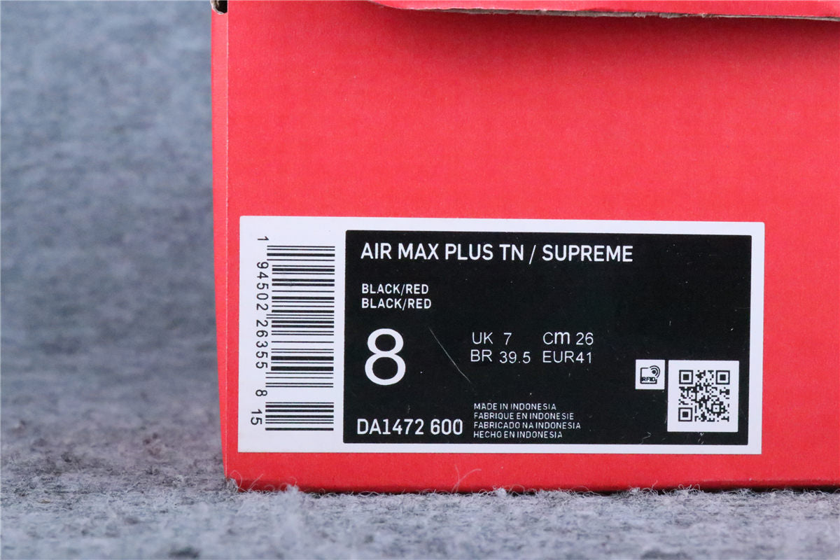 Supreme x Nike Air Max Plus TN Sneakers 'University Red' - product view 15