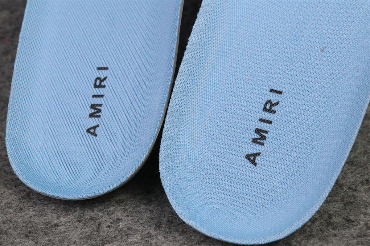 Amiri Skel Top Low Sneakers 'Powder Blue' - product view 16
