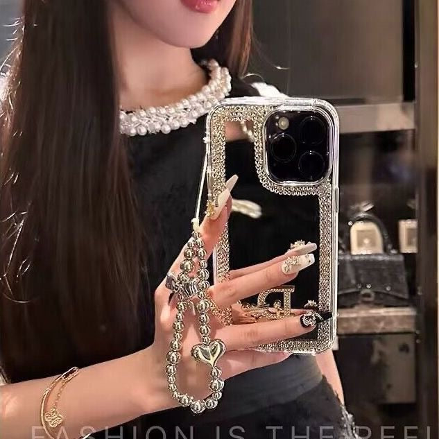 Glamorous Beauty Mirror iPhone Case - product view 2