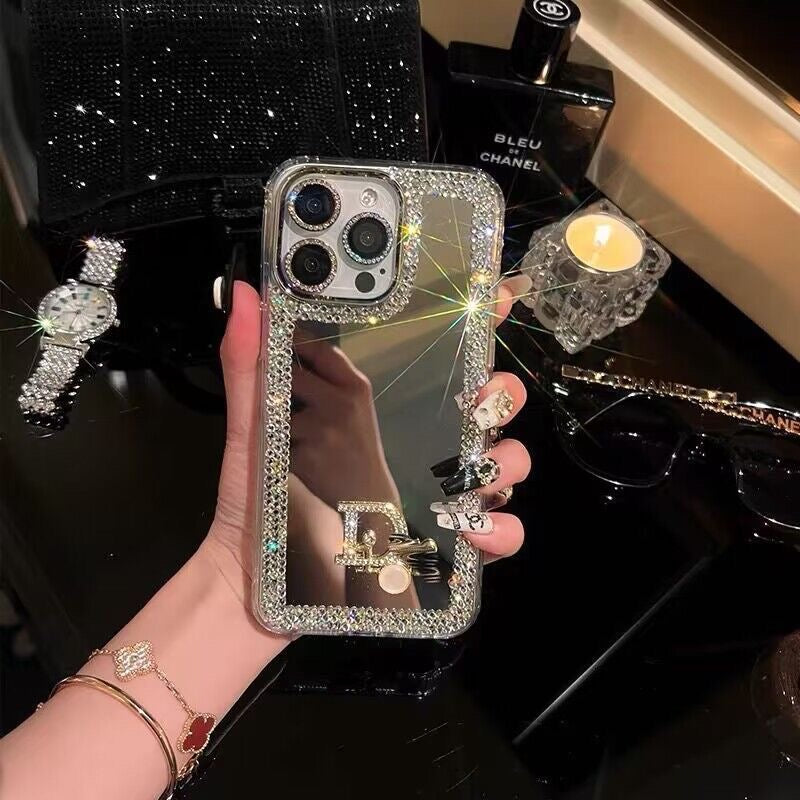 Glamorous Beauty Mirror iPhone Case - product view 1