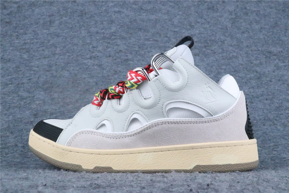 (Value Version) Lanvin Curb Sneakers 'White Ivory' - product view 1