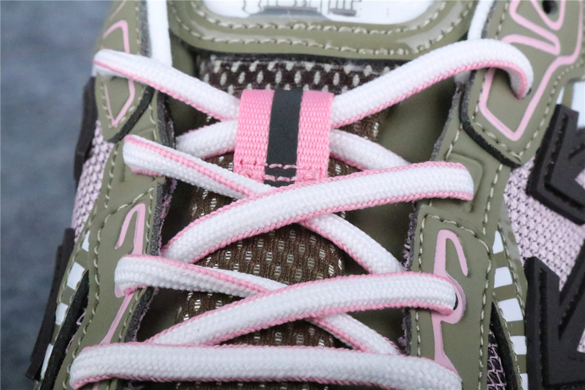 Off-White Be Right Back Mesh Sneakers 'Pink Olive' - product view 7
