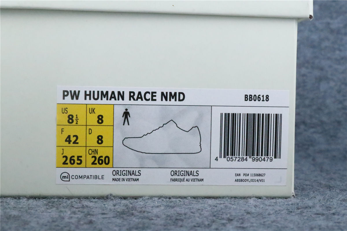Pharrell x adidas NMD Human Race Sneakers 'Blue' - product view 12