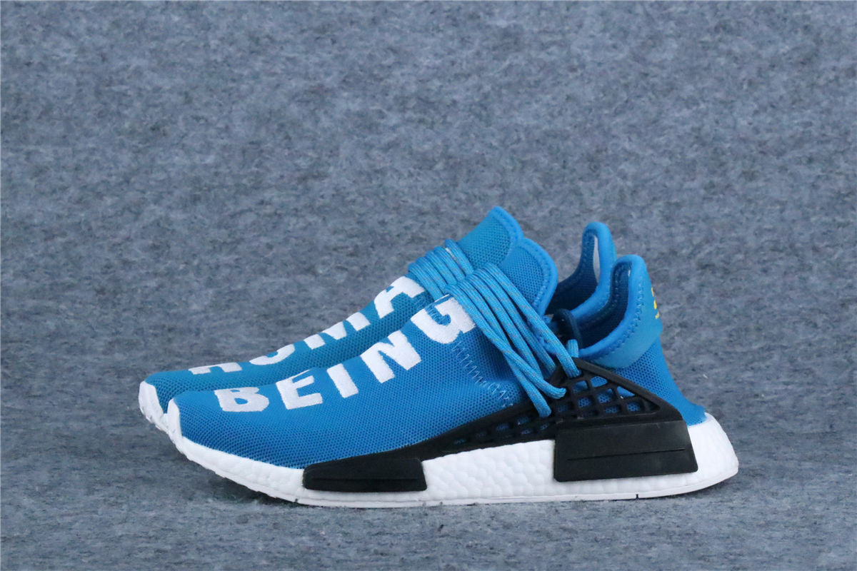 Pharrell x adidas NMD Human Race Sneakers 'Blue' - product view 11