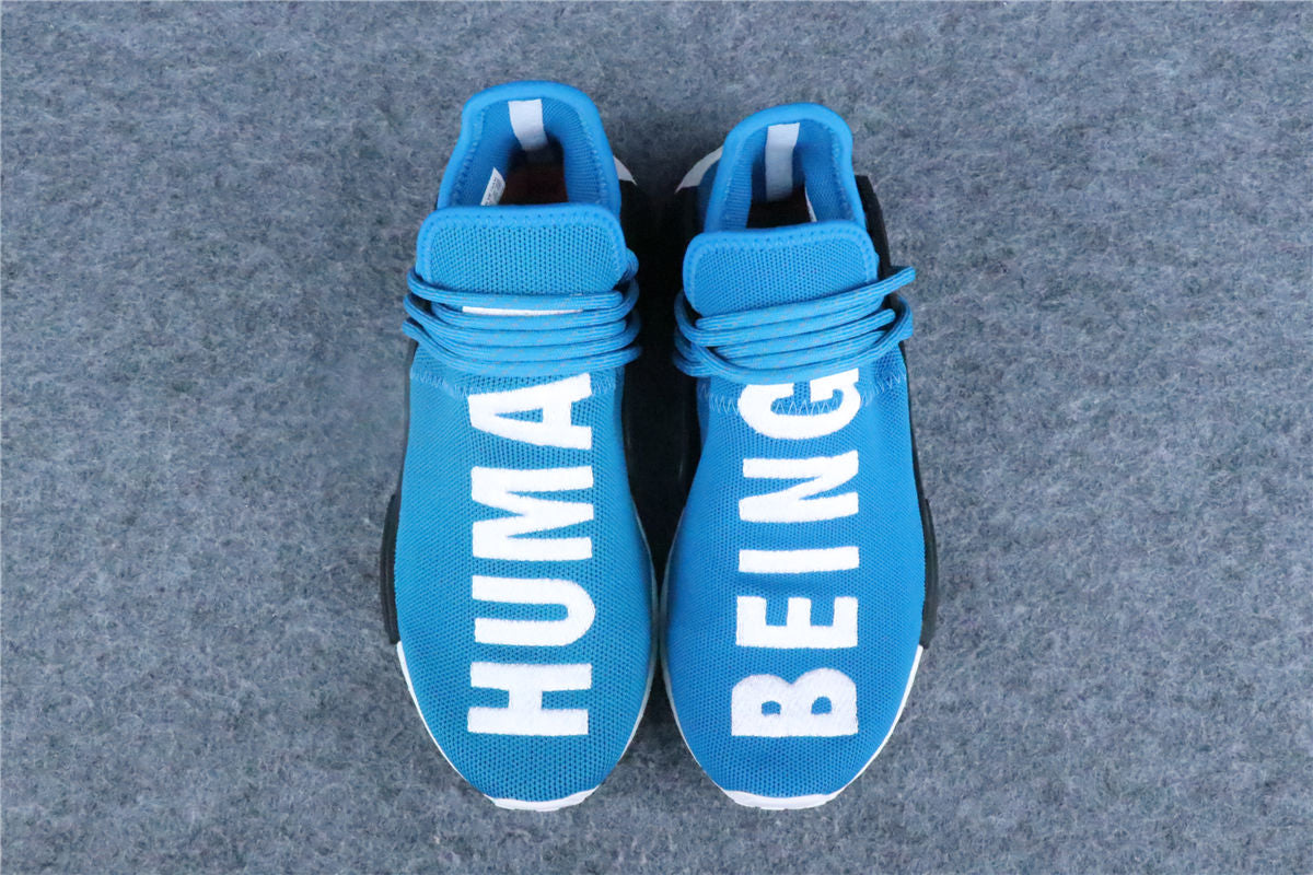 Pharrell x adidas NMD Human Race Sneakers 'Blue' - product view 10