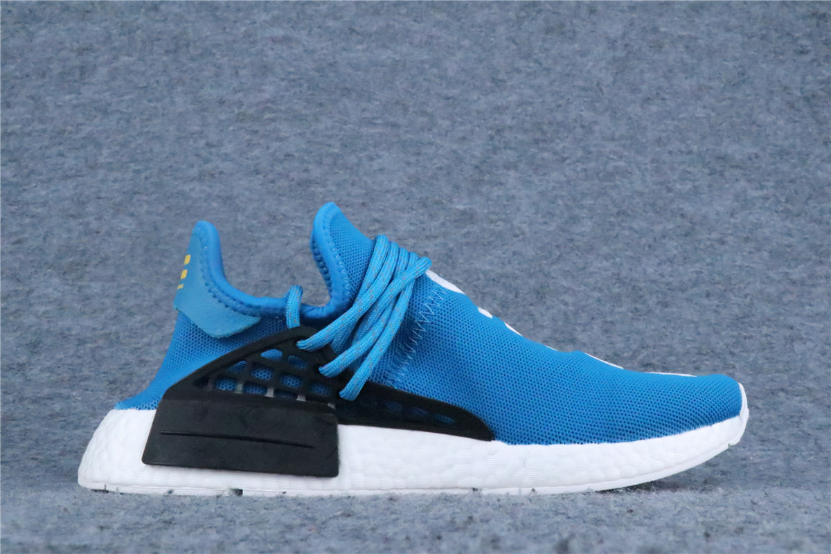 Pharrell x adidas NMD Human Race Sneakers 'Blue' - product view 2