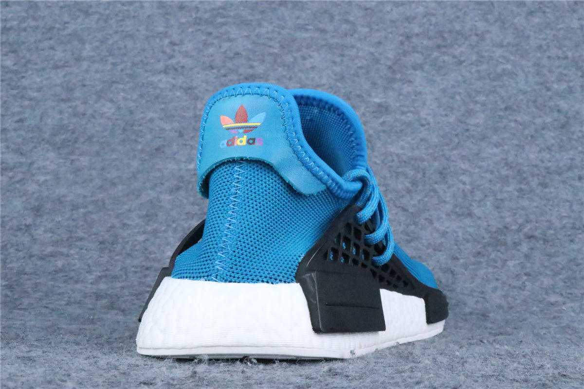 Pharrell x adidas NMD Human Race Sneakers 'Blue' - product view 6