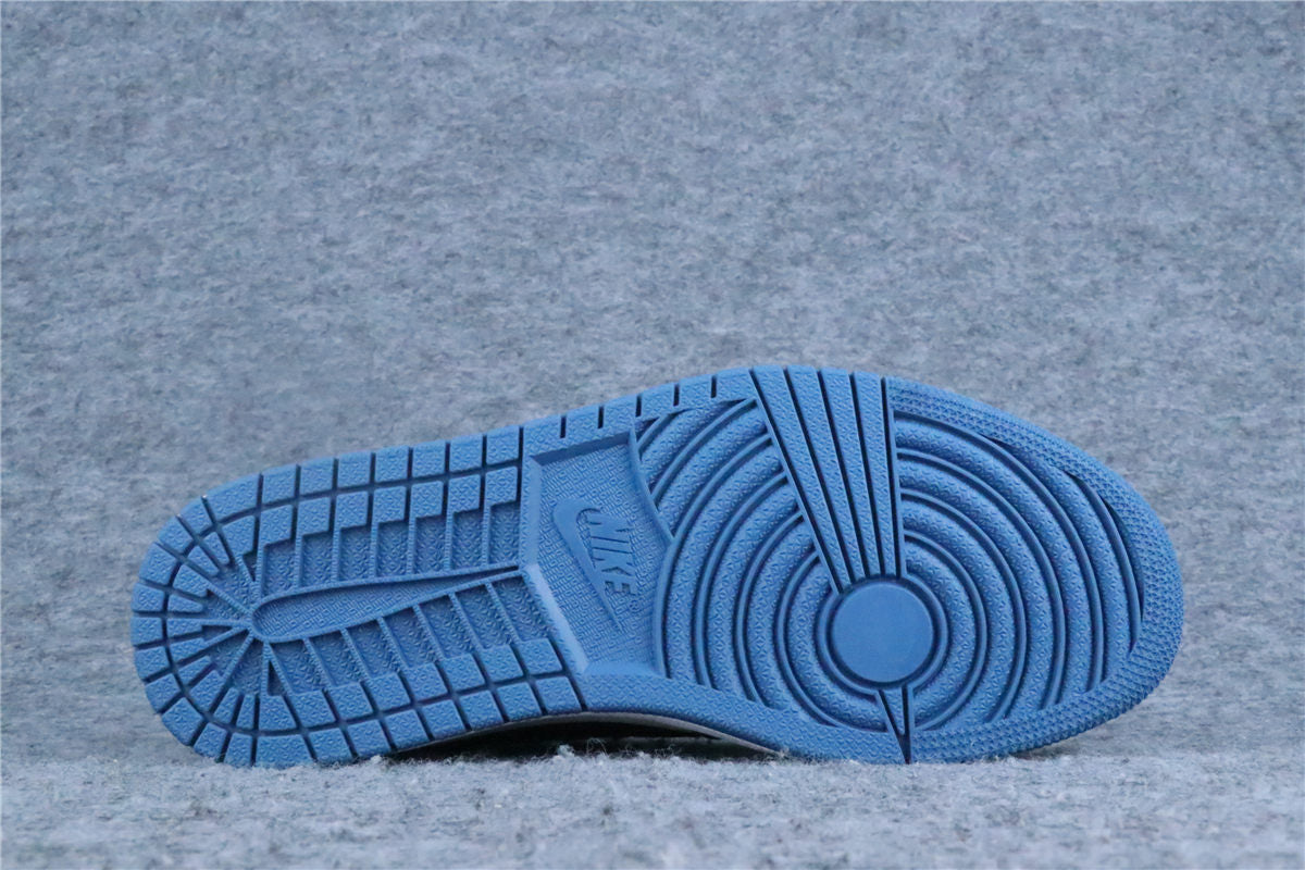 Custom Fragment Design x Travis Scott x Air Jordan 1 Low Sneakers 'Royal Blue' - product view 3