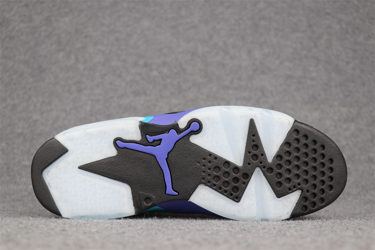 Air Jordan 6 Retro Sneakers 'Aqua' - product view 3