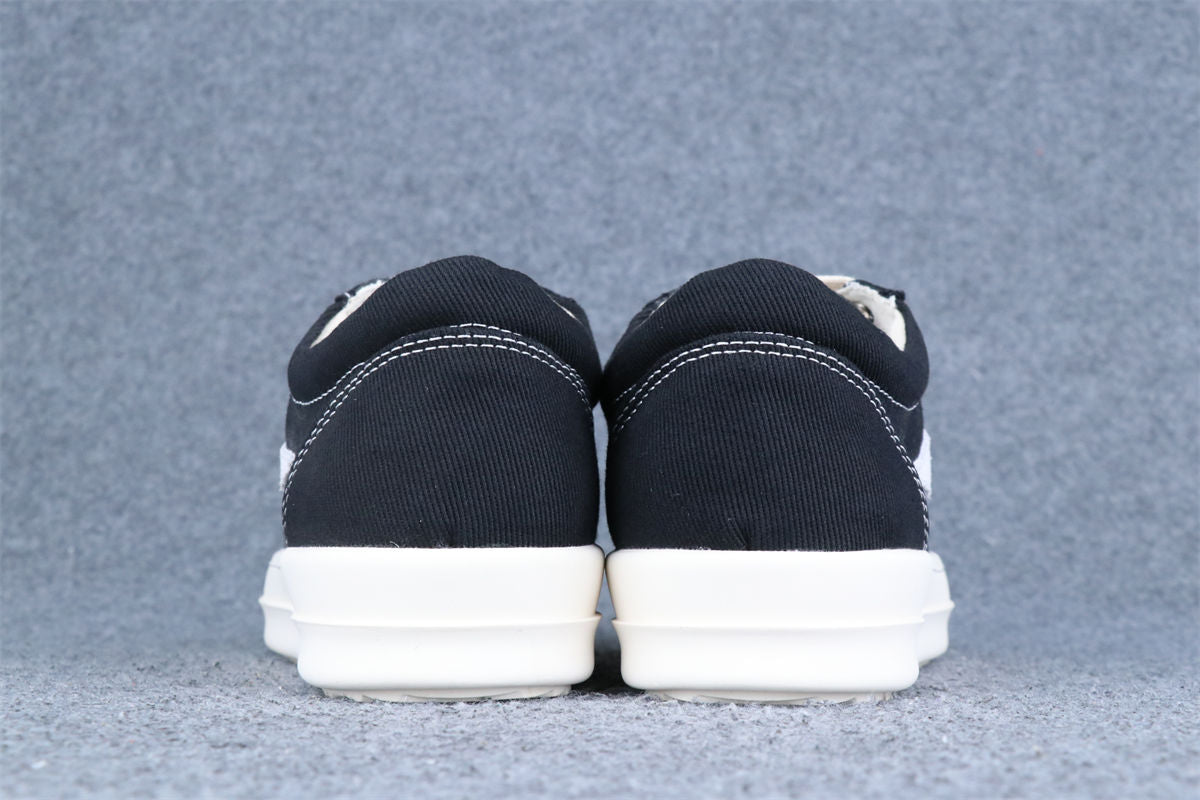 Rick Owens DRKSHDW Scarpe Denim Vintage Sneaker 'Black Milk' - product view 10