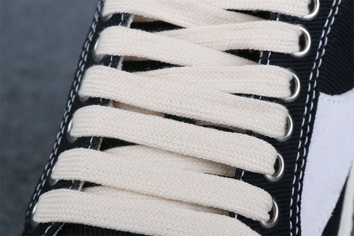 Rick Owens DRKSHDW Scarpe Denim Vintage Sneaker 'Black Milk' - product view 7