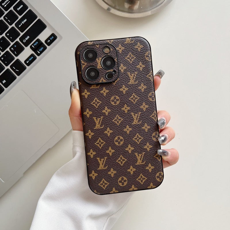 Classic Color Leather iPhone Case - product view 4