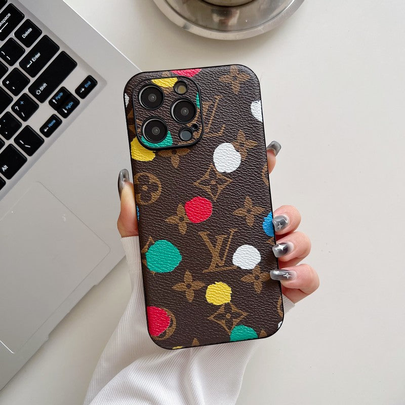 Classic Color Leather iPhone Case - product view 6