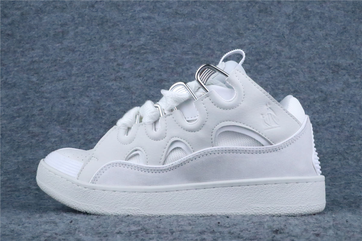 (Value Version) Lanvin Curb Sneakers 'White' - product view 1