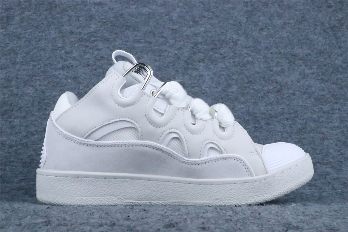 (Value Version) Lanvin Curb Sneakers 'White' - product view 2