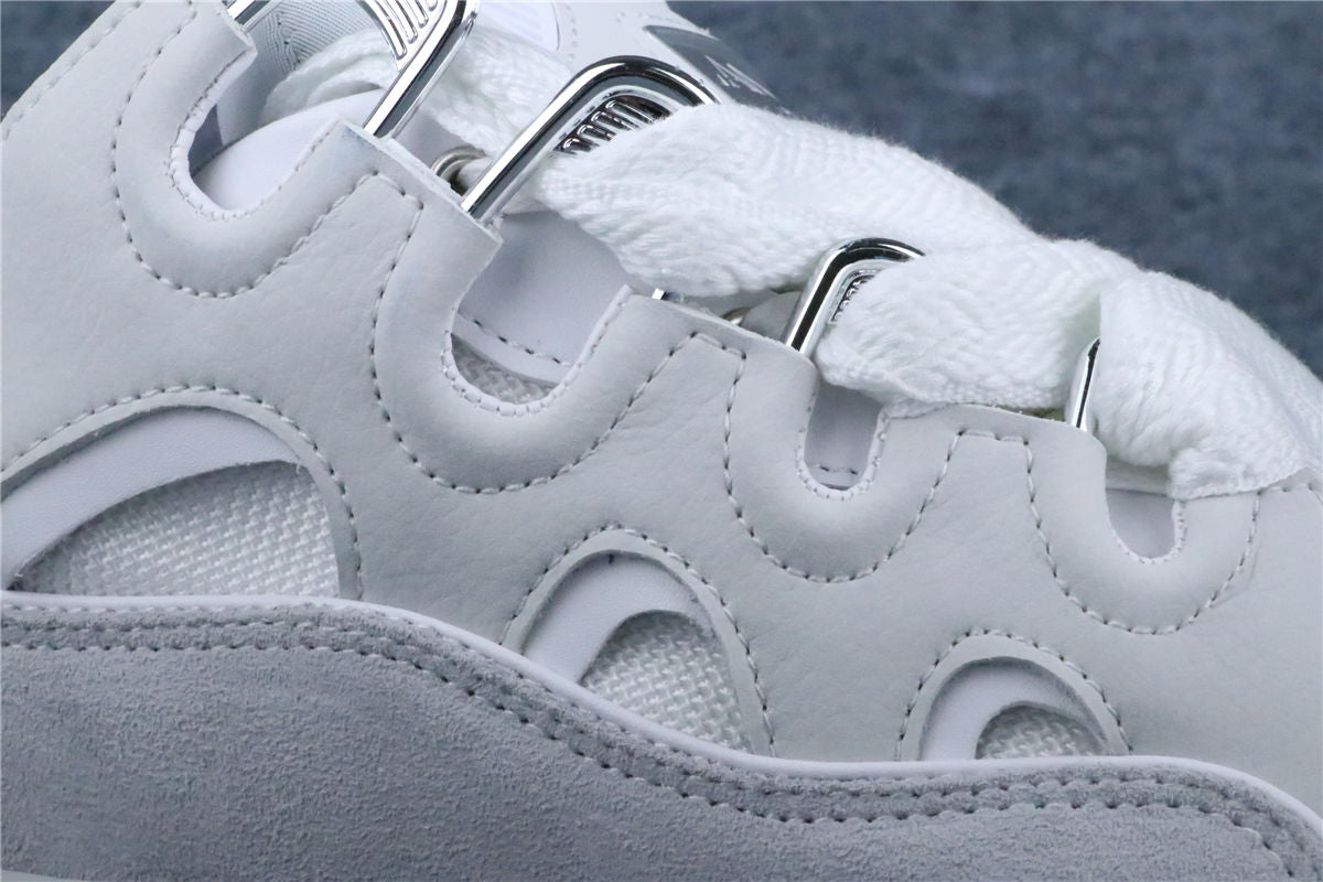 (Value Version) Lanvin Curb Sneakers 'White' - product view 5