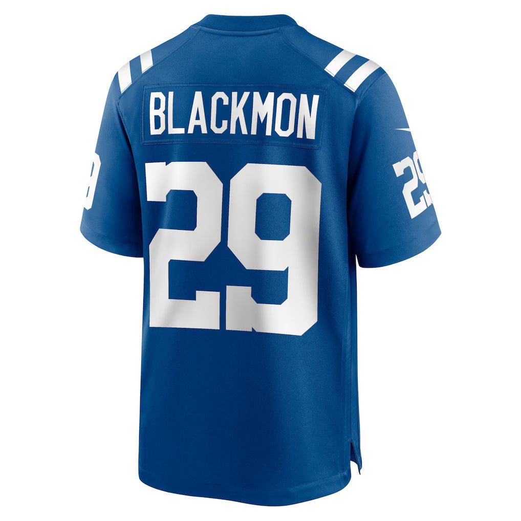 American Football Jersey | IN.Colts #29 Mekhi Blackmon Royal Team Game Football Stitched Jersey - image 1