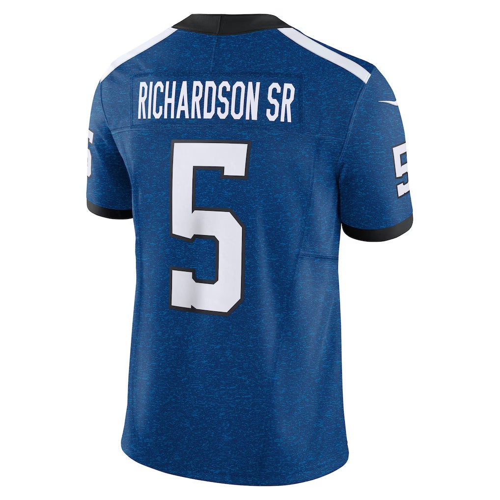 American Football Jersey | IN.Colts #5 Anthony Richardson Royal Vapor F.U.S.E. Limited Football Stitched Jersey - image 1