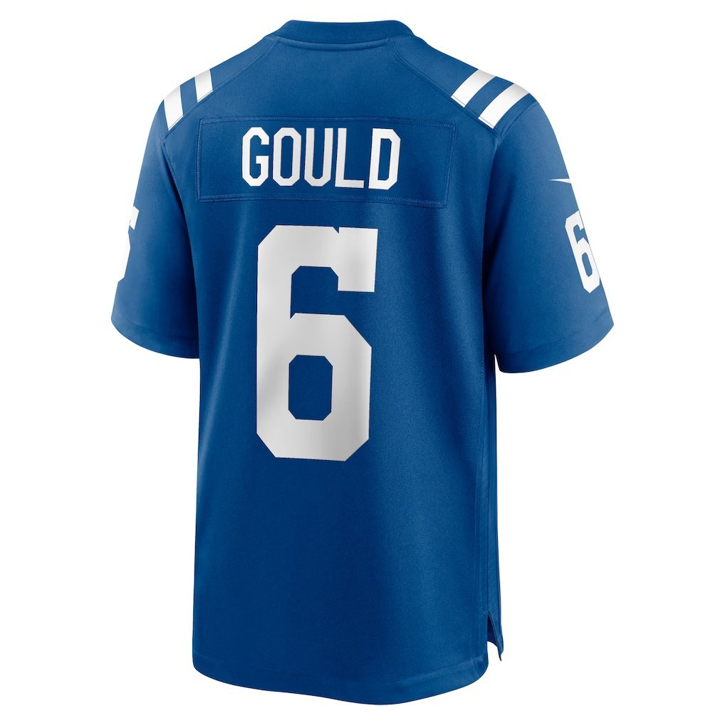 American Football Jersey | IN.Colts #6 Anthony Gould Royal Game Football Stitched Jersey - image 1