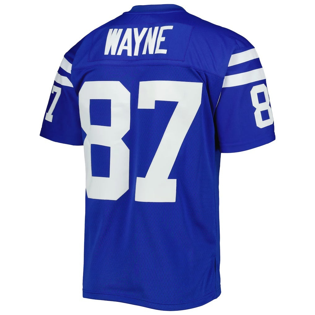 American Football Jersey | IN.Colts #87 Reggie Wayne Royal Legacy Replica Football Stitched Jersey - image 1