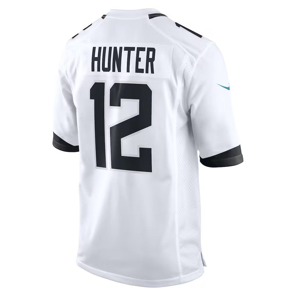 American Football Jersey | J.Jaguars #12 Travis Hunter White Game Road Jersey - image 1
