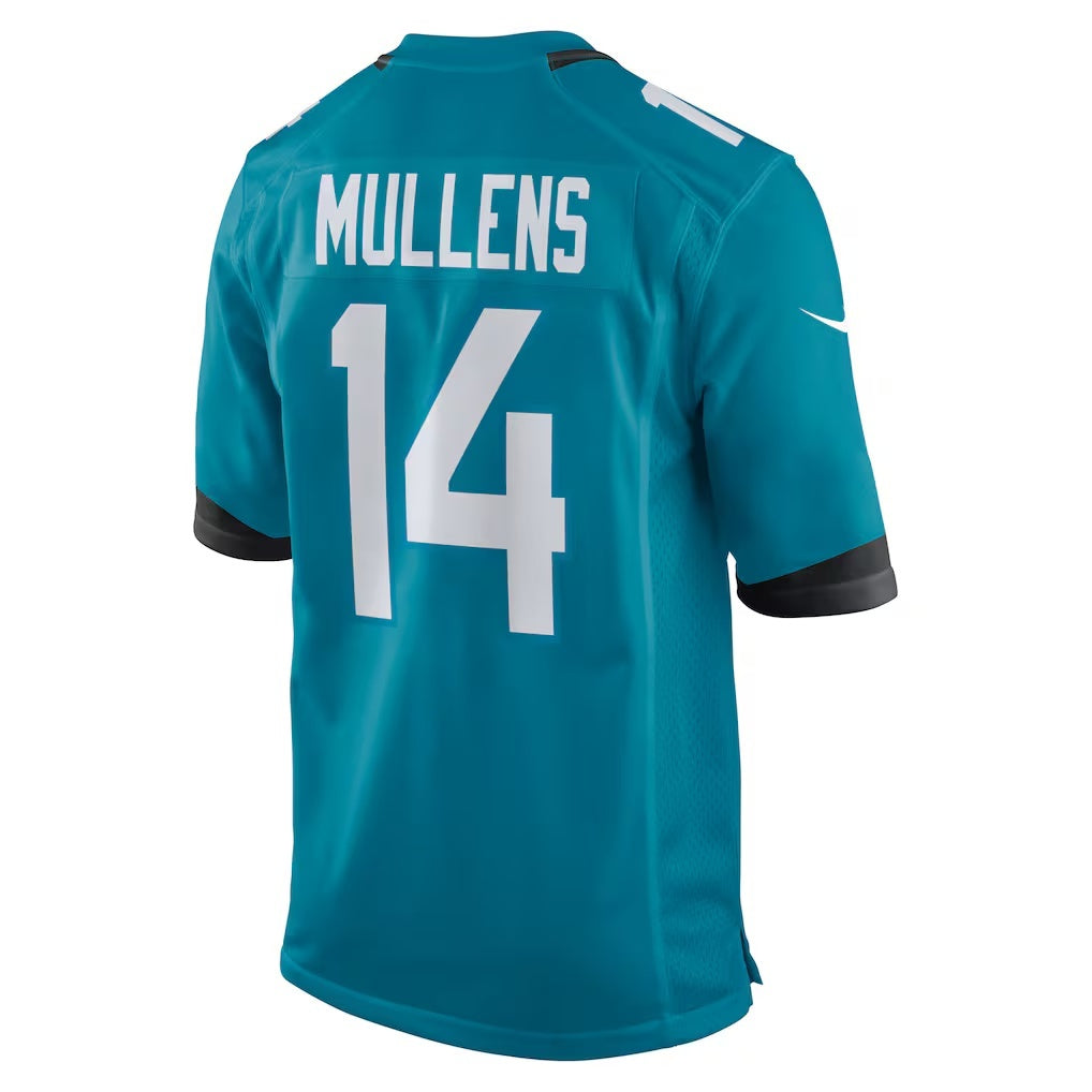 American Football Jersey | J.Jaguars #14 Nick Mullens Teal Team Game Jersey - image 1