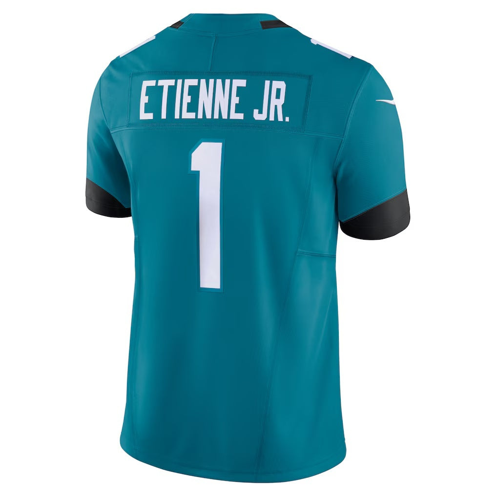 American Football Jersey | J.Jaguars #1 Travis Etienne Teal Vapor F.U.S.E. Limited Jersey - image 1
