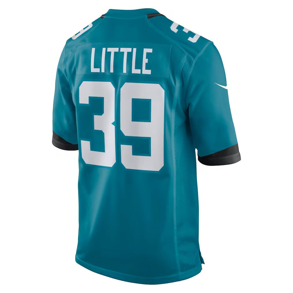 American Football Jersey | J.Jaguars #39 Cam Little Teal Team Game Jersey - image 1