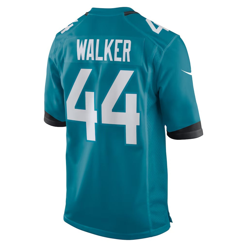 American Football Jersey | J.Jaguars #44 Travon Walker Teal Player Game Jersey - image 1