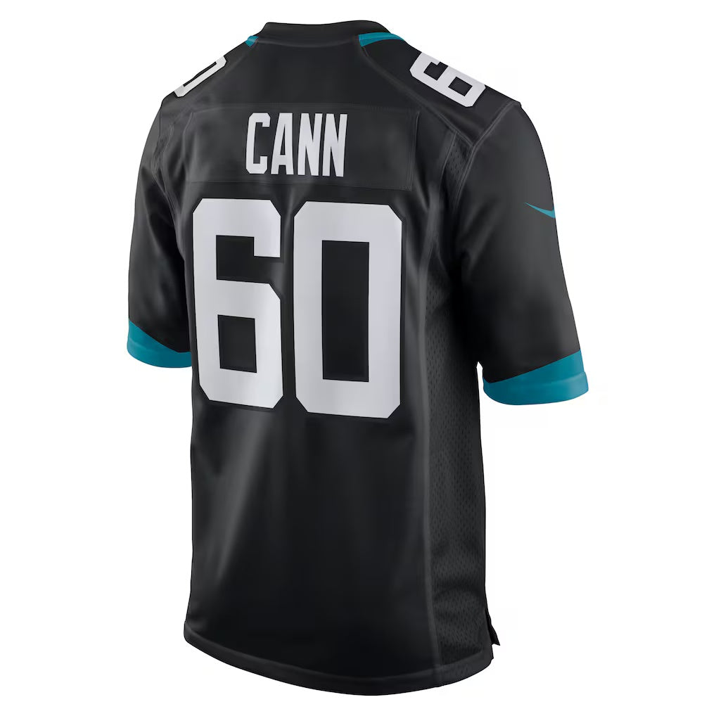 American Football Jersey | J.Jaguars #60 A.J. Cann Black Game Jersey - image 1