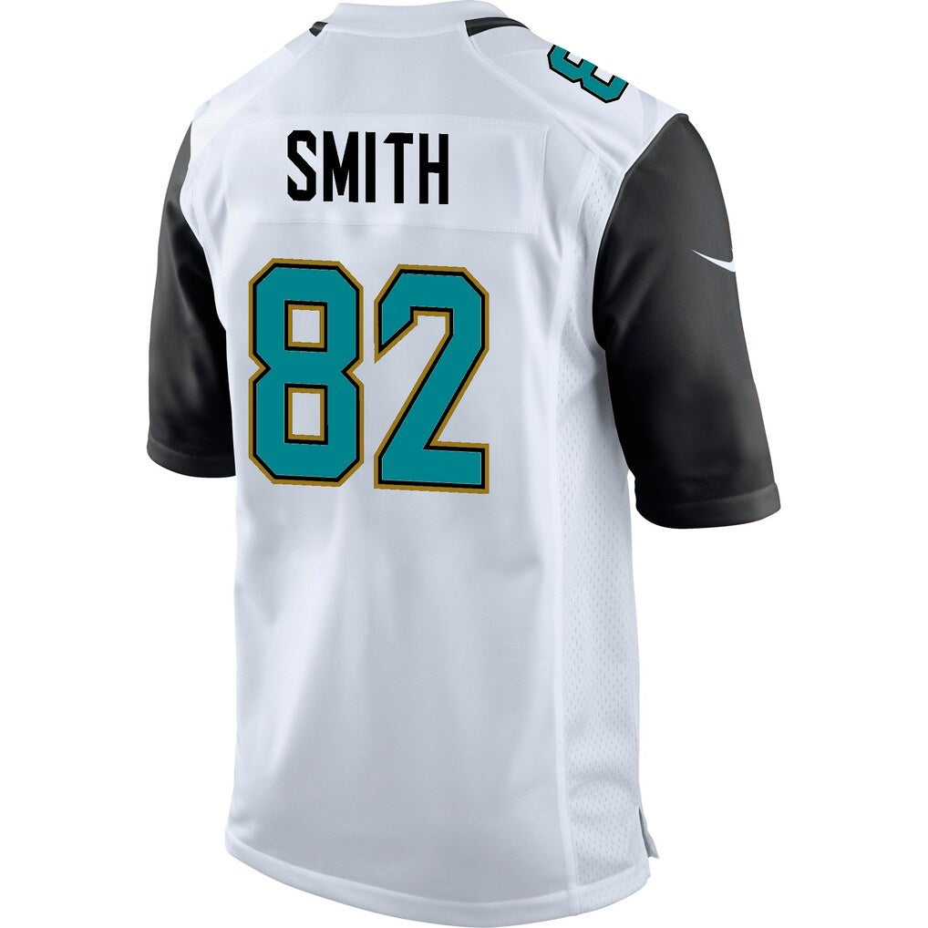 American Football Jersey | J.Jaguars #82 Jimmy Smith White Retired Player Game Jersey - image 1