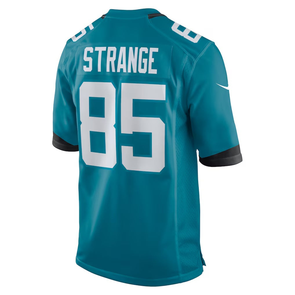 American Football Jersey | J.Jaguars #85 Brenton Strange Teal Team Game Jersey - image 1