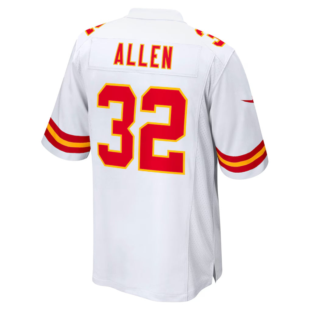 American Football Jersey | KC.Chiefs #32 Marcus Allen White Retired Player Game Football Stitched Jersey - image 1
