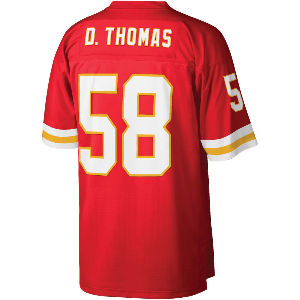 American Football Jersey | KC.Chiefs #58 Derrick Thomas Red Legacy Replica Football Stitched Jersey - image 1