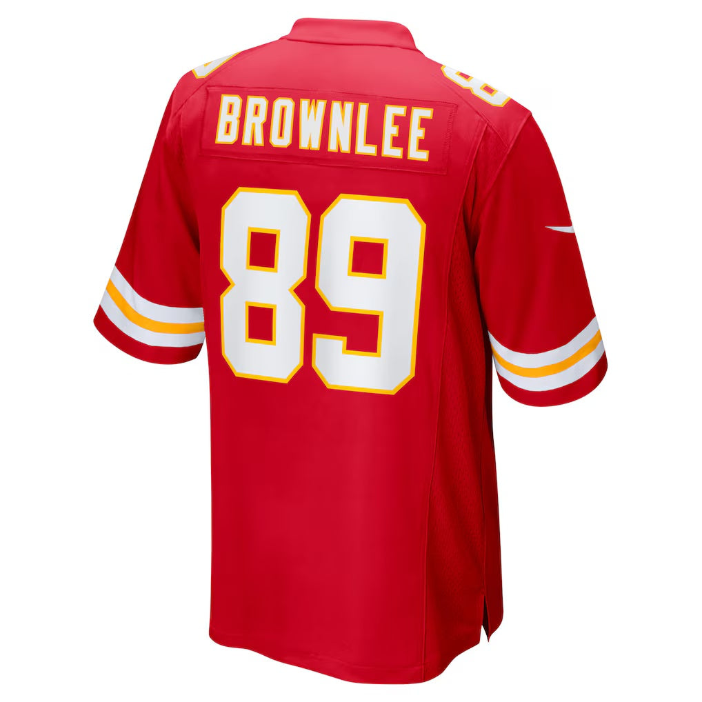 American Football Jersey | KC.Chiefs #89 Jason Brownlee Red Team Game MAROU - image 1
