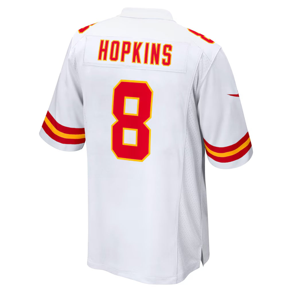 American Football Jersey | KC.Chiefs #8 DeAndre Hopkins White Player Game MAROU - image 1