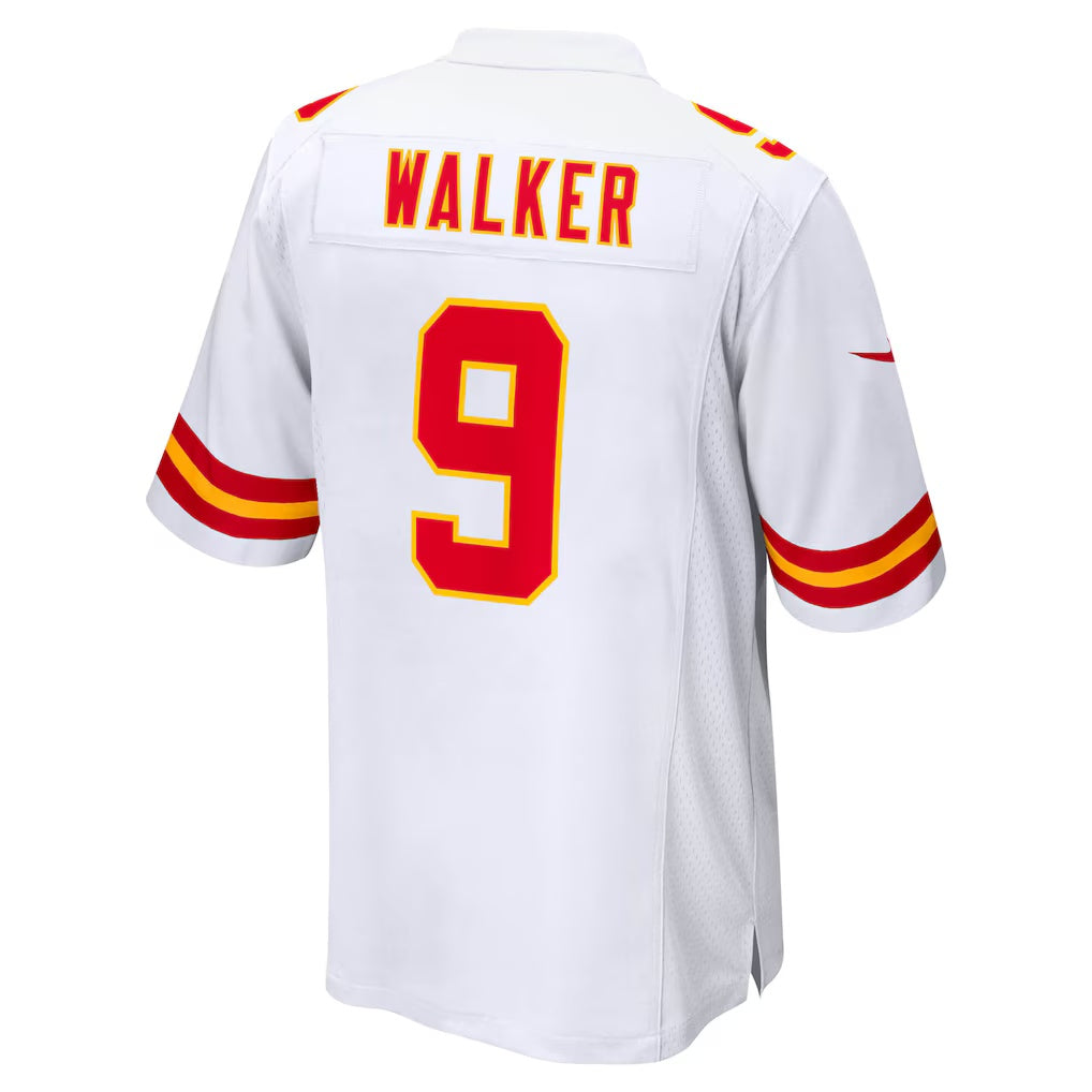 American Football Jersey | KC.Chiefs #9 Kenneth Walker III White Game Marou - image 1