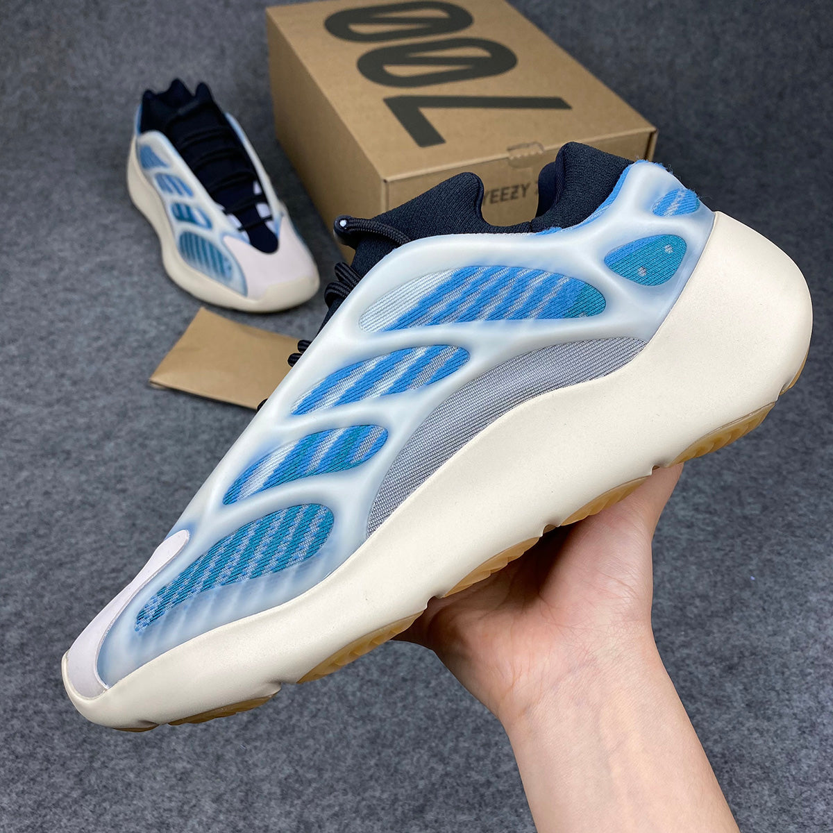 Yeezy 700 V3 Sneakers 'Kyanite' - product view 1