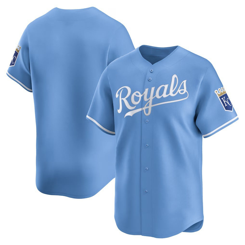Baseball Jersey | Kansas City Royals Light Blue Alternate Limited - image 1