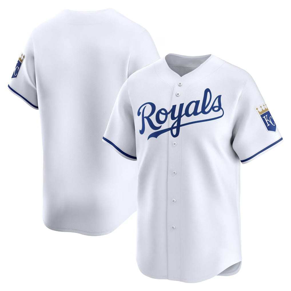 Baseball Jersey | Kansas City Royals White Home Limited - image 1