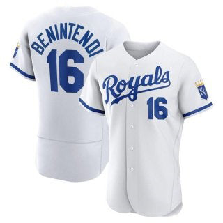 Baseball Jersey | Kansas City Royals #16 Andrew Benintendi White Stitched - image 1