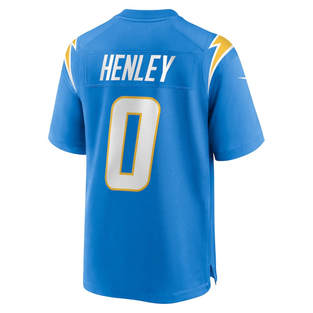 American Football Jersey | LA.Chargers #0 Daiyan Henley Powder Blue Team Game Marou - image 1