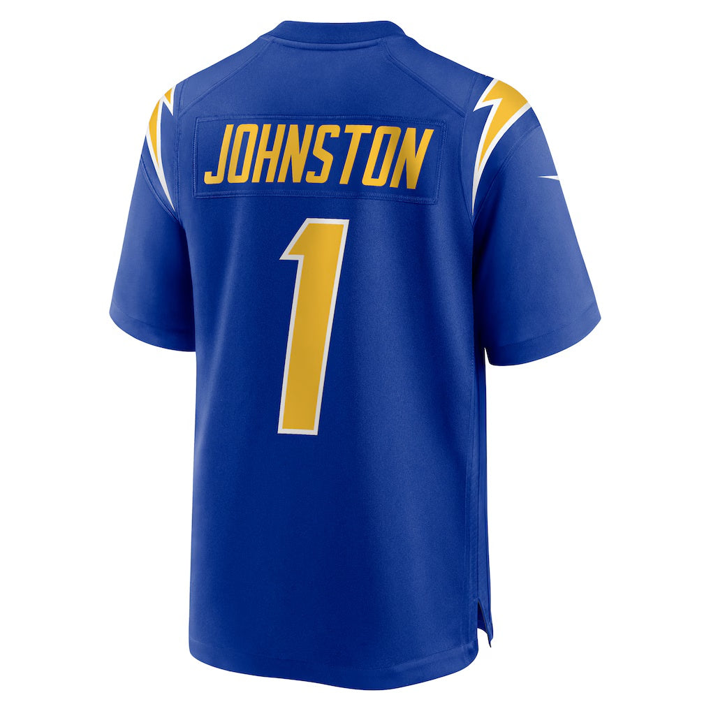 American Football Jersey | LA.Chargers #1 Quentin Johnston Royal Alternate Game Marou - image 1