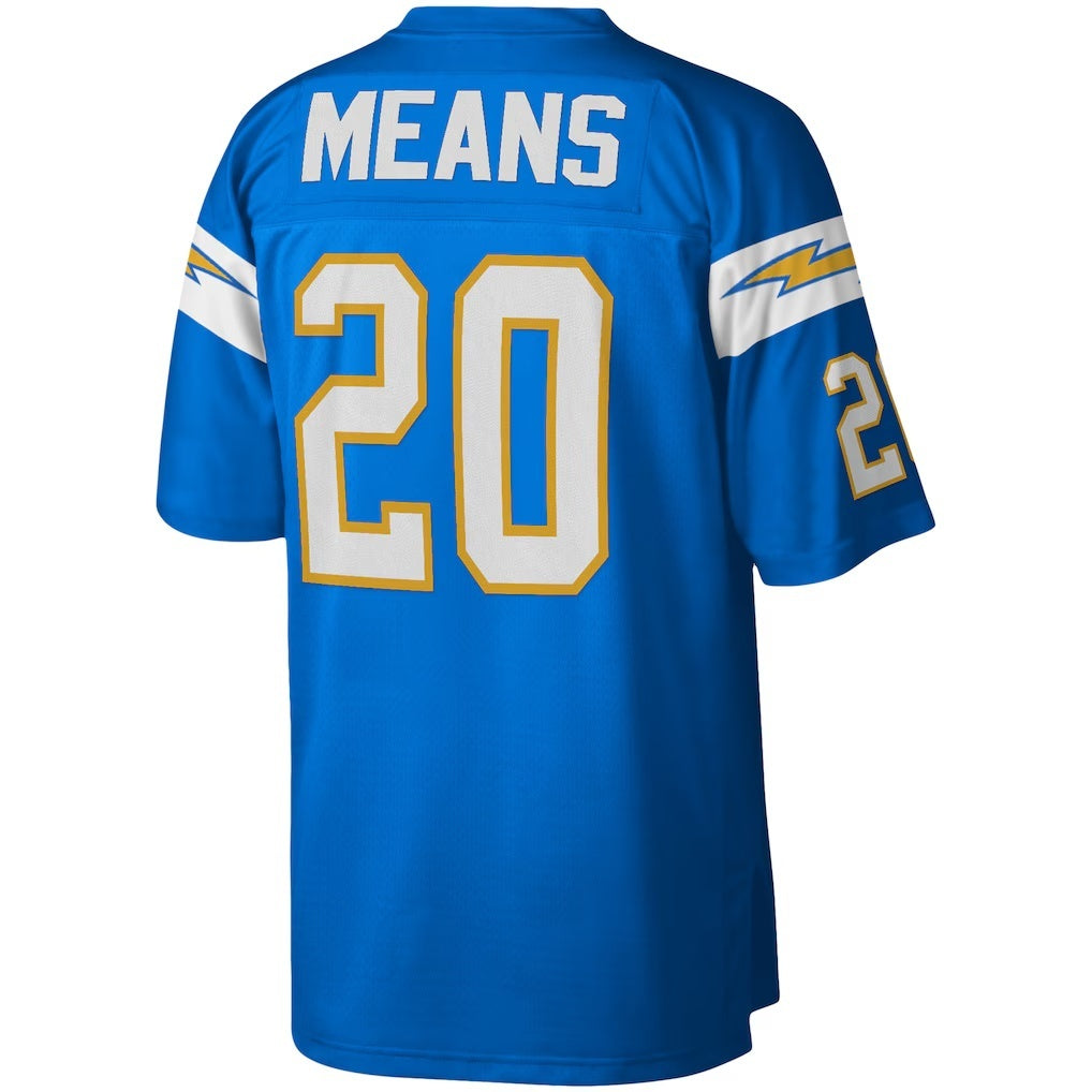 American Football Jersey | LA.Chargers #20 Natrone Means Powder Blue Legacy Replica Marou - image 1